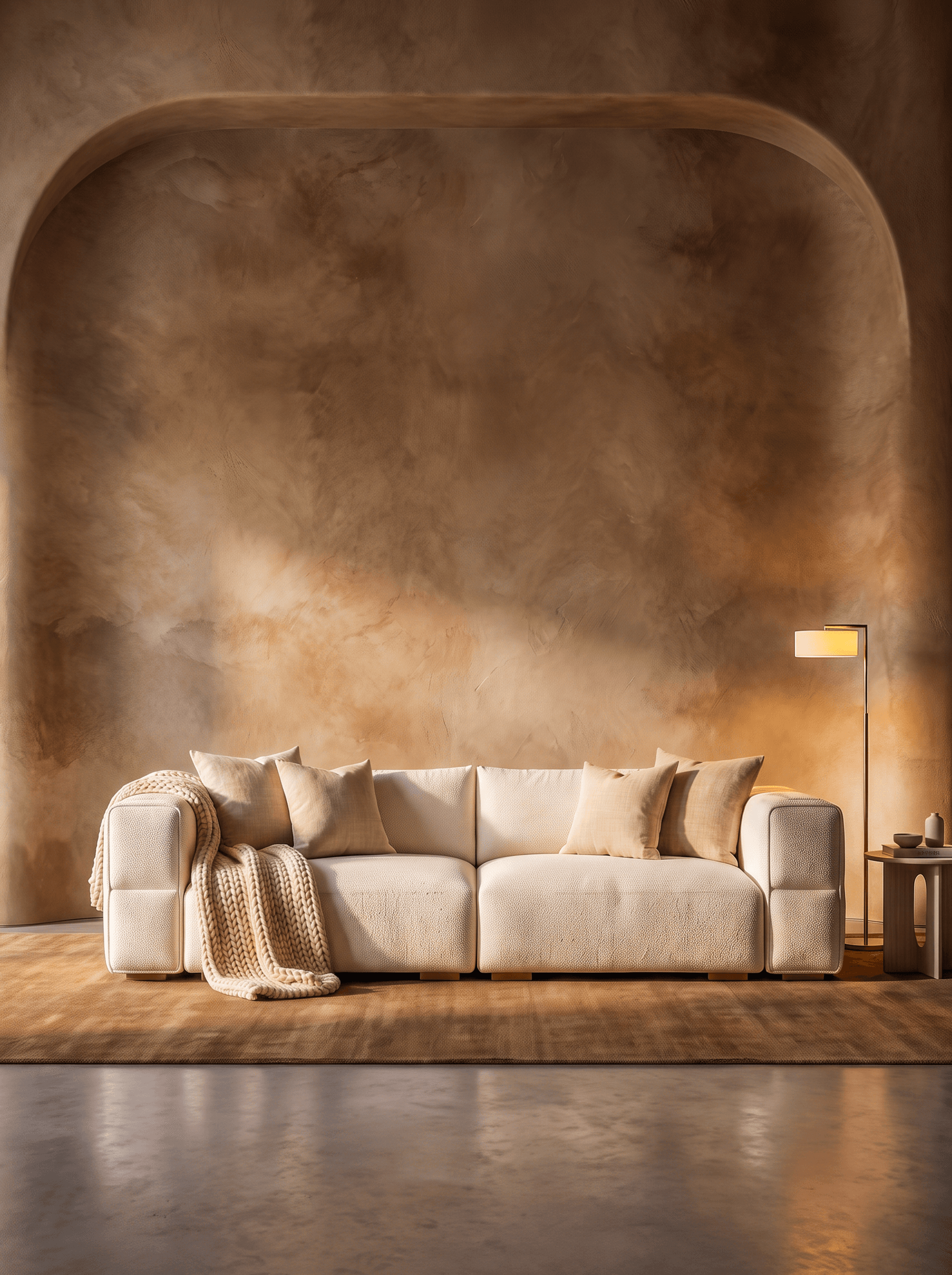 Living room with Morpha Modular Sofa